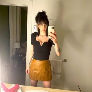 COPY - Unique Vintage Puff Sleeve Bodysuit.